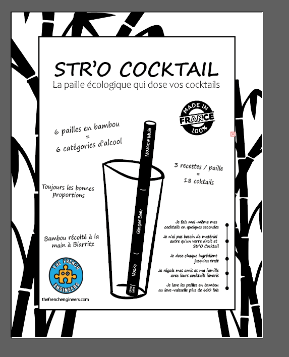 Str'O Cocktail concept in english